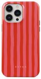 Burga Tough Backcover geschikt voor MagSafe geschikt voor iPhone 15 Pro - Pomegranate