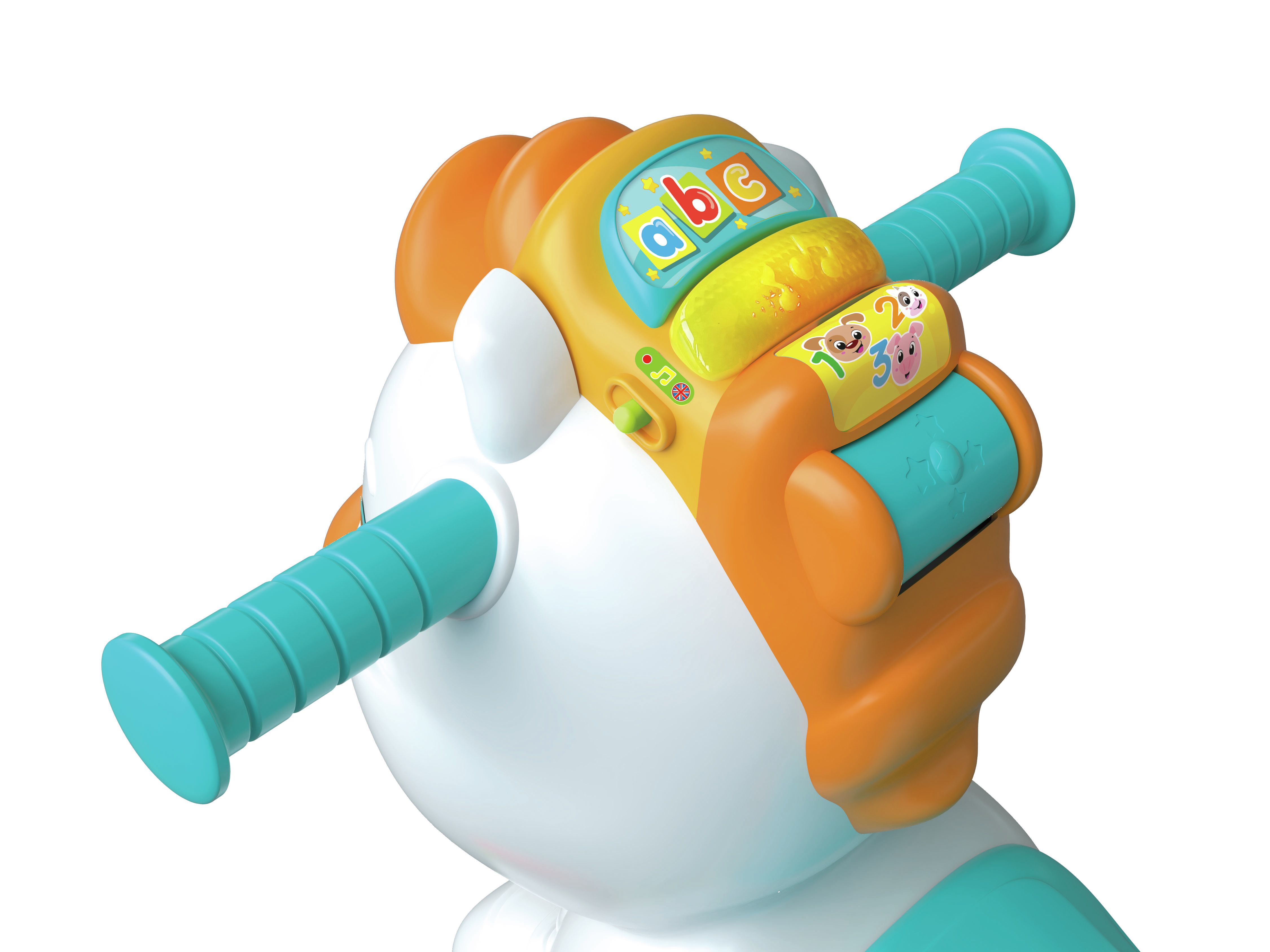 Clementoni 3-in-1 Hobbelpaard - Educatief Babyspeelgoed - 12-36 maanden