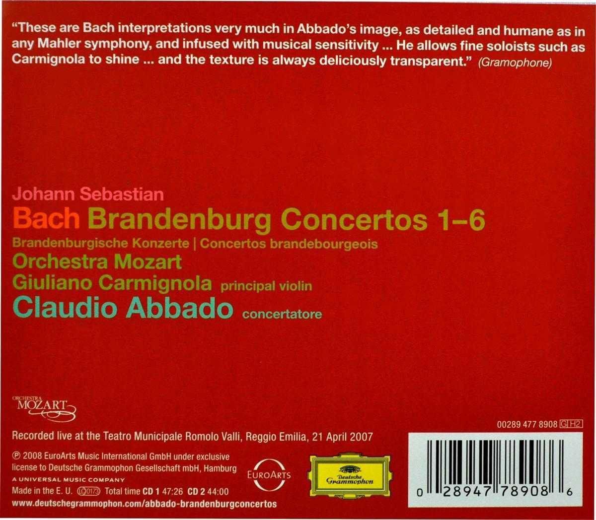 Claudio Abbado Brandenburg Concertos 1-6