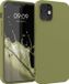 kwmobile telefoonhoesje geschikt voor Apple iPhone 12 / iPhone 12 Pro - Back cover in vintage groen