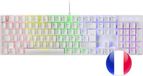 Mars Gaming MK422 Wit Mechanisch Gaming Toetsenbord USB AZERTY Frans RGB Anti-Ghosting