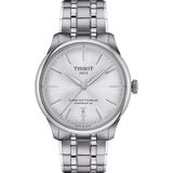 Tissot Chemin Des Tourelles Powermatic 80 T1398071103100 Horloge - Staal - Zilverkleurig - Ø 39 mm