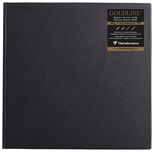 Clairefontaine 34251C schetsboek - 25 x 25 cm - wit