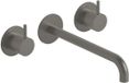 Hotbath Cobber - Wastafelmengkraan - zonder Waste - Laag - Geborsteld Nikkel - Inbouw - Nikkel - V04