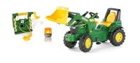 Rolly Toys rollyFarmtrac John Deere 710454 met voorlader, lier en knipperlicht