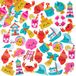 Baker Ross Beach Buddies VC102 Schuimstickers - 120 stuks, assortiment voor zomerse knutselen