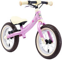 bikestar Sport, meegroei loopfiets, 12 inch, roze