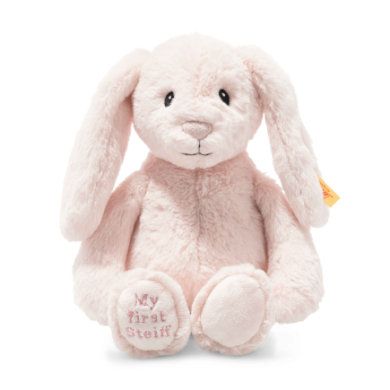 Steiff Zacht Cuddly Friends Mijn first Hoppie rabbit - roze
