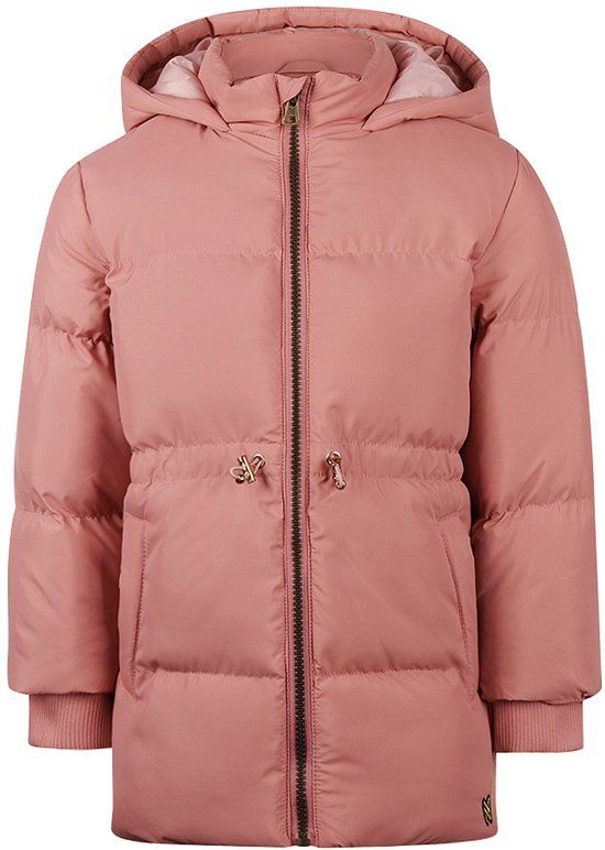 Koko Noko Meisjes Parka Jas - Dark old pink - Maat 104