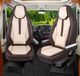 Bremer Sitzbezüge Rapido Premium Camper stoelhoezen voor Serie C WDS8 in Bruin/Beige (2 losse stoelen)