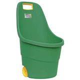 Verdemax 2915 55 liter multifunctionele kruiwagen met ronde wielen