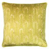 furn. Wisteria Polyester Gevuld kussen, Chartreuse, 50 x 50cm