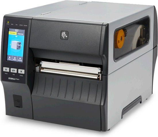 Zebra ZT421 labelprinter Direct thermisch/Thermische overdracht 203 x 203 DPI 305 mm/sec Bedraad en draadloos Ethernet LAN Bluetooth