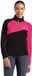 Dare2b Ice Core Half Rits Lange Mouw T-shirt Zwart, Roze 42 Vrouw