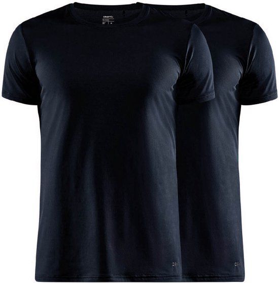 Craft Core Dry Multi Tee 2-Pack - Black - Maat S