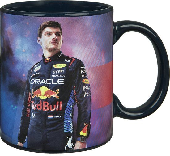 Undercover Max Verstappen Beker in Gift Box - Keramiek - Multicolor - 360 ml