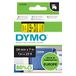 DYMO Originele D1 labeltape - Zwart op geel - 24 mm x 7 m - Voor LabelManager labelapparaten