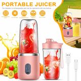 StarTech Handmatige, draagbare blender - Mini-smoothie maker - Voor smoothies en milkshakes - Licht en compact - Geschikt voor thuis, buitenshuis en op reis