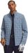 Under Armour Drive Down Hybryd Heren Winter Golfjas Blue Wind