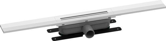 Easy Drain R-Line Clean Douchegoot 120 cm Matt White