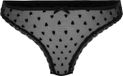 Hunkemöller Dames Lingerie String Phoebe - Zwart - maat M