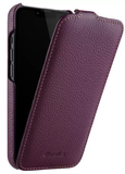Melkco Leren Jacka iPhone 14 Pro Hoesje Paars