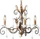 Elstead Lighting LED Kroonluchter | 3X E14 Max 60W | Dimbaar | Bronze with Gold Patina