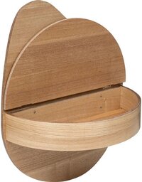 Atmosphera Giuseppe Wall Shelf - Multi-Color - MDF - 50x39.5x20cm