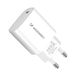 Wozinsky WGWCCW Chargeur rapide AC universel 20W 3A 1x USB-C Blanc