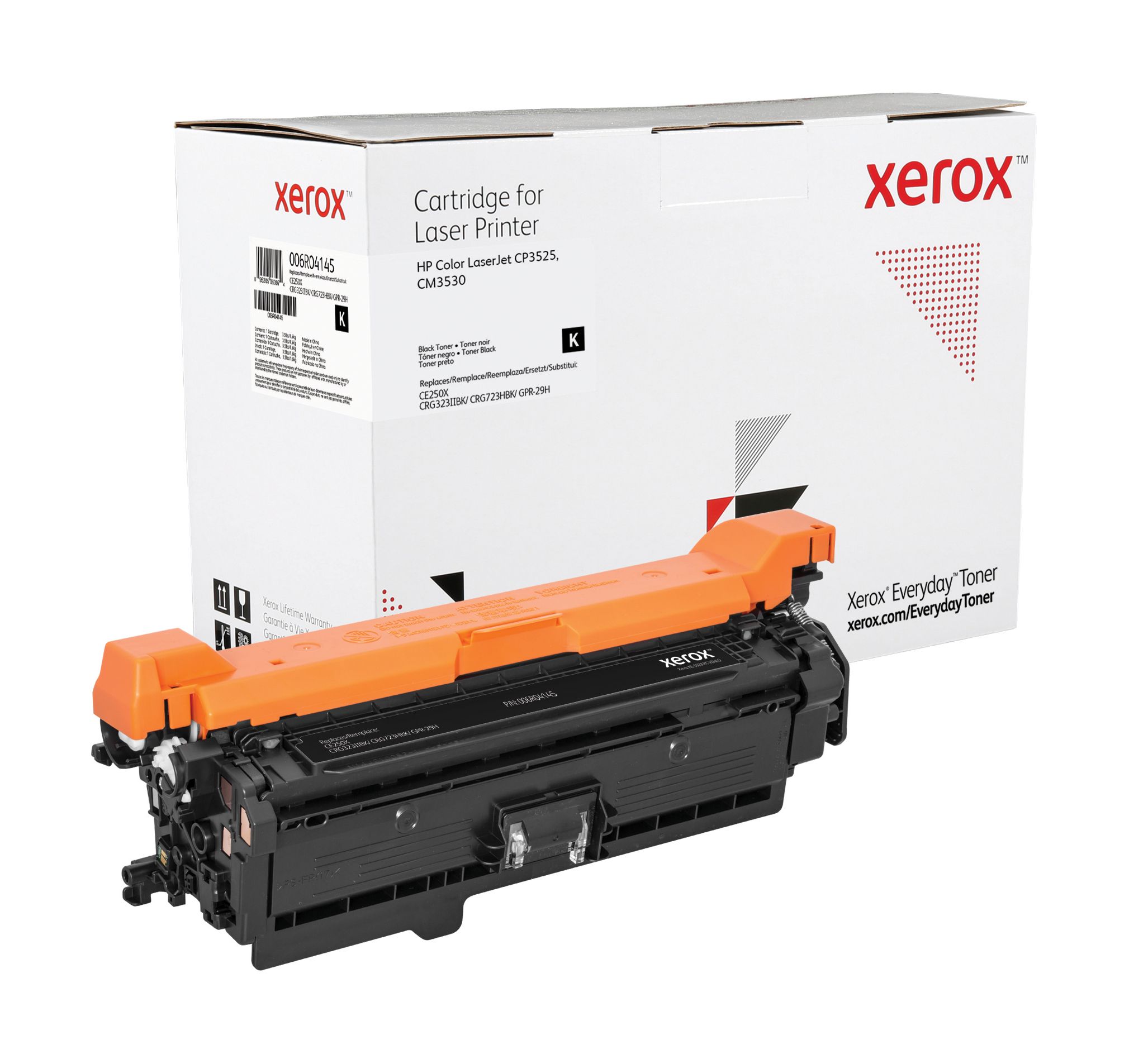 Xerox Everyday Zwart Toner 006R04145 - Vervangt HP 504X (CE250X)