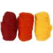 Kaartwol geel/oranje harmonie 3x10g