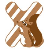 Small Foot Houten Dieren Kinderletter X