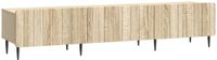 vidaXL TV-kast 147 x 34,5 x 32 cm Sonoma Eiken Bewerkt hout