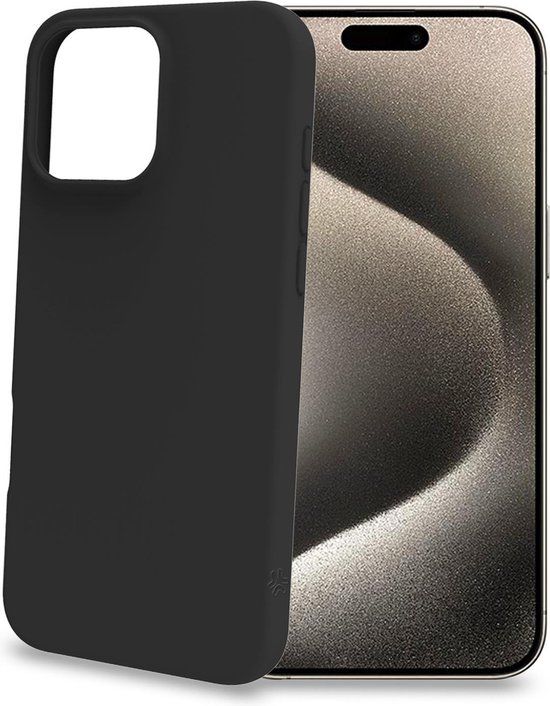 Celly CROMO1081BK Hoes Zwart voor iPhone 16 Pro Max