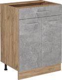 Vicco R-Line Keukenonderkast – 60 cm met lade, zonder werkblad Beton