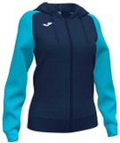 Joma Academy Iv Sweatshirt Met Rits Blauw 12-14 Years Meisjes