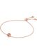 Michael Kors Women's Rose gold tone Semi precious with slider closure bracelet