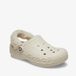 Crocs Baya Lined Fuzz Strap dames klompen wit - Maat 41/42