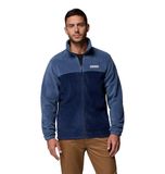 Columbia Heren Steens Mountain Full Zip 2.0 Fleece Jacket, Dark Mountain/Collegiate Navy, 6X