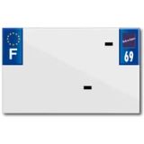 Top Plaq Blanco PVC nummerplaatstrip Top Plaq 69