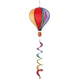 HQ Kites & Designs USA Invento Hot Air Balloon Wind Spinner, Multicolour