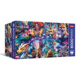 Trefl Premium Plus Quality - Puzzle Colorful World - 8.000 stukjes, tijdloze themaserie, perfect passende stukjes, voor volwassenen en kinderen vanaf 14 jaar