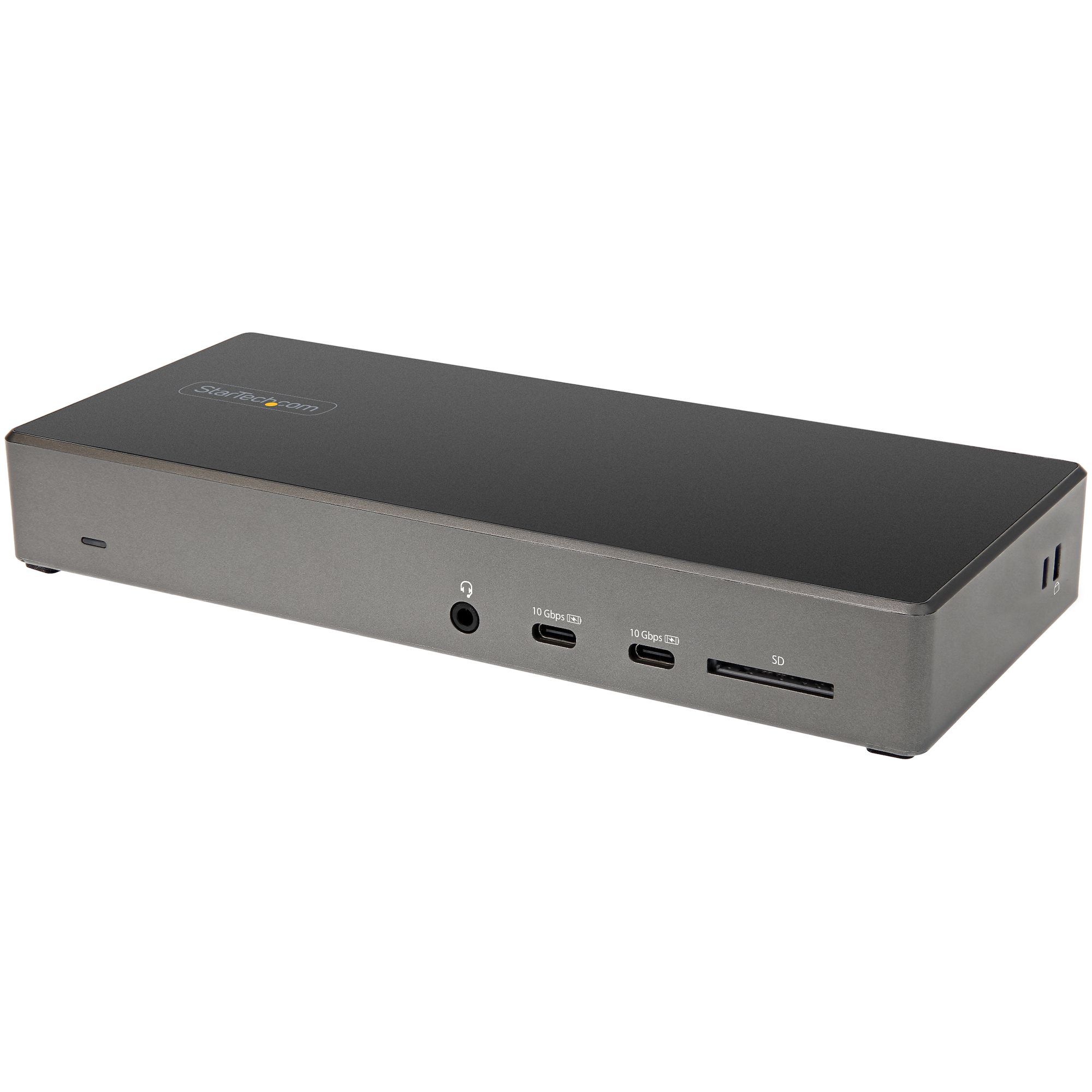 StarTech.com USB-C Dock - Triple 4K Monitor - 100W PD - DisplayPort/HDMI - USB 3.2