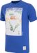 COPA Brazilië 2014 WK Poster T-Shirt Heren Blauw XL