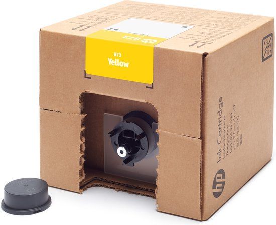 HP 873 Latex inktcartridge geel, 3 liter