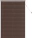 vidaXL - Venetiaanse jaloezie - Donkerbruin - met Patroon - 150 x 80 cm - 25 mm