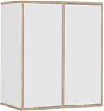 Vicco Tetrix Wandrek – 63 x 75 cm met 2 deuren Wit