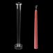 WANDIC Kaarsvorm - Clear Plastic Kandelaar Mold - Cilindrische Vorm - Ronde Tip