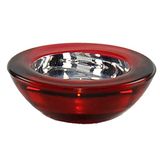 Euronatale P/Tea-Light rood glas. 7 cm VT-9657, zoals foto, uniek