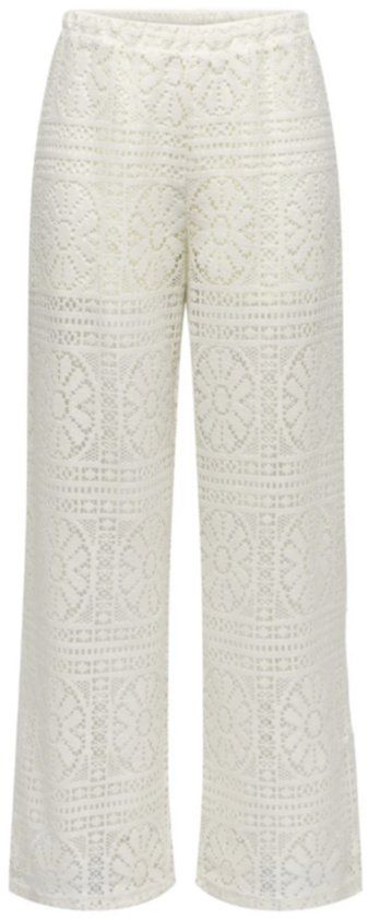 Only Girls - KOGLIAN Wide Leg Broek - Birch - Maat 134